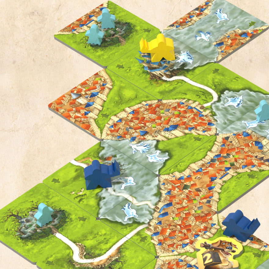 Mists over Carcassonne 卡卡頌 霧中情誼