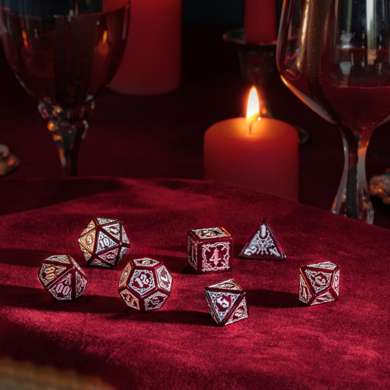 Bloodsucker Dice Set - Scarlet