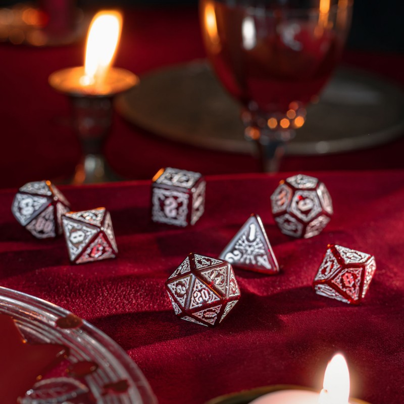 Bloodsucker Dice Set - Scarlet