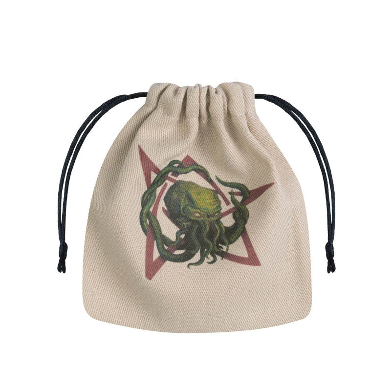 Call of Cthulhu Beige & multicolor Dice Bag (Preorder)