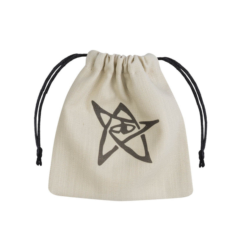 Call of Cthulhu Beige & black Dice Bag (Preorder)