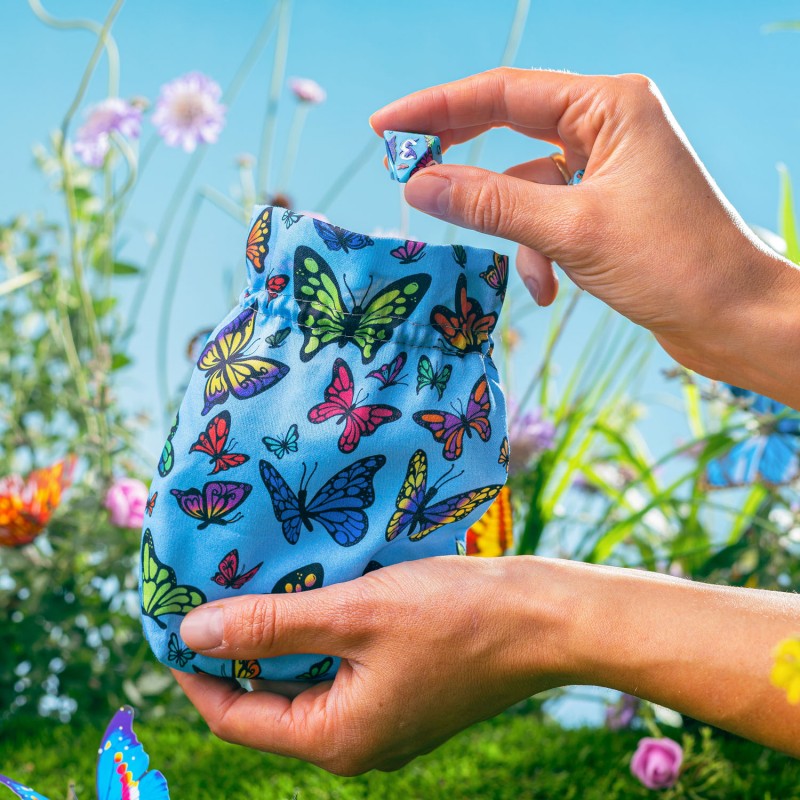 Full Art Dice® Pouch: Butterfly (Preorder)