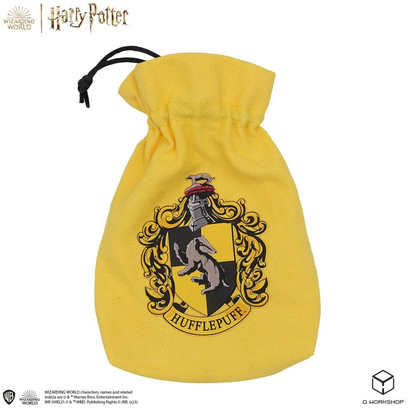 Harry Potter. Hufflepuff D6 Dice Set & Pouch