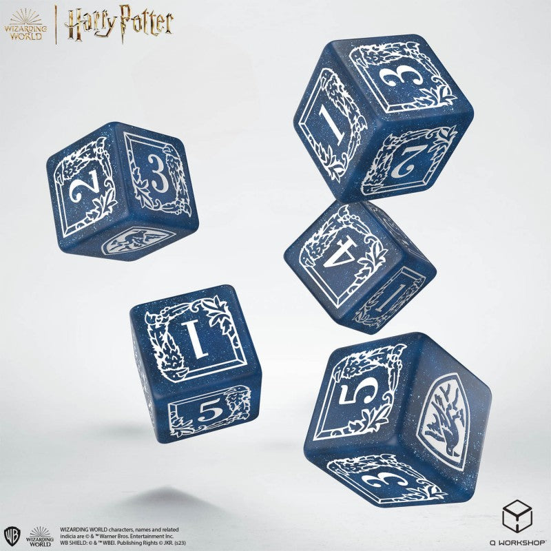 Harry Potter. Ravenclaw D6 Dice Set & Pouch