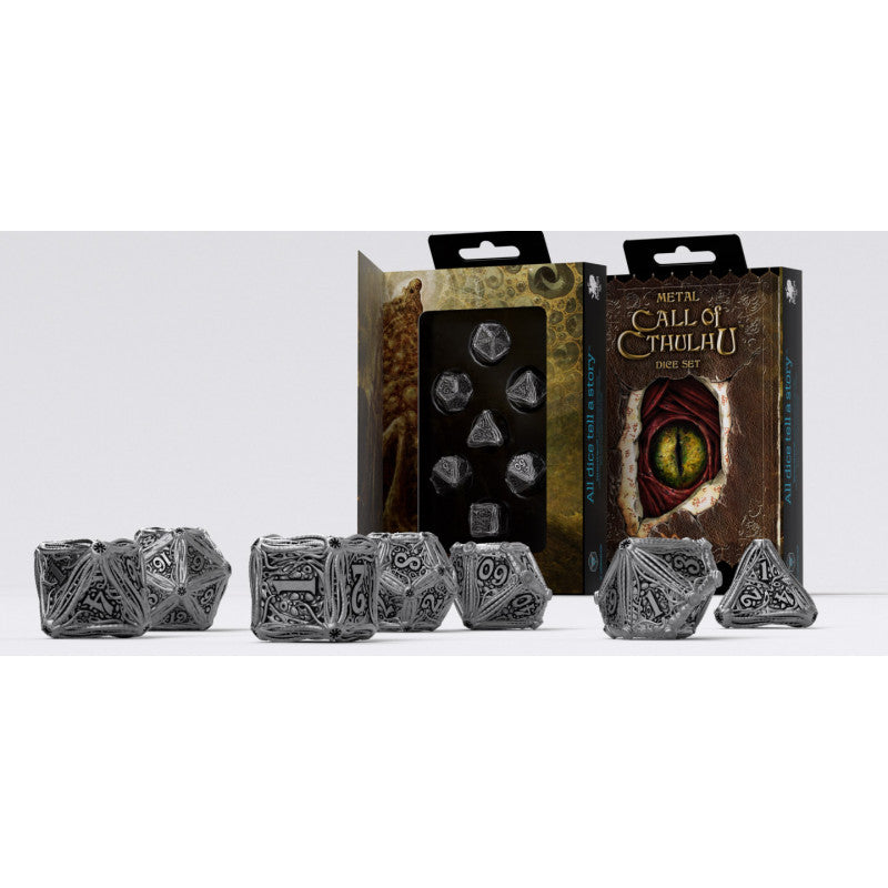 Metal Call of Cthulhu Dice Set (Preorder)