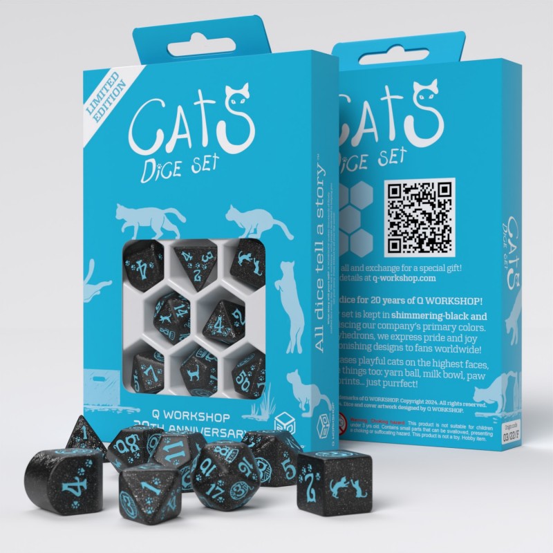 CATS Dice Set: 20 Years Limited Edition