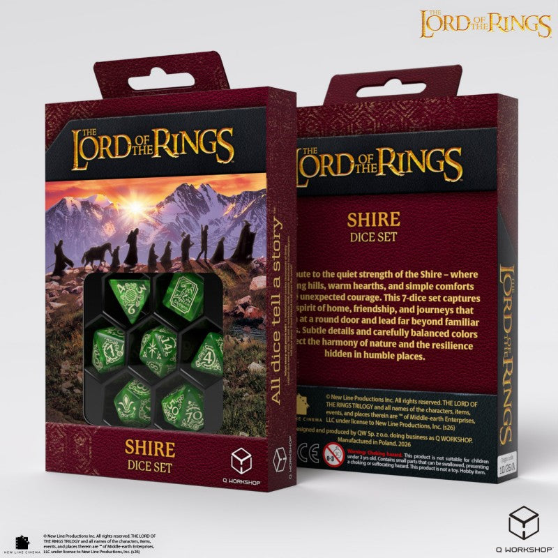The Lord of the Rings: Shire Dice Set (Preorder)