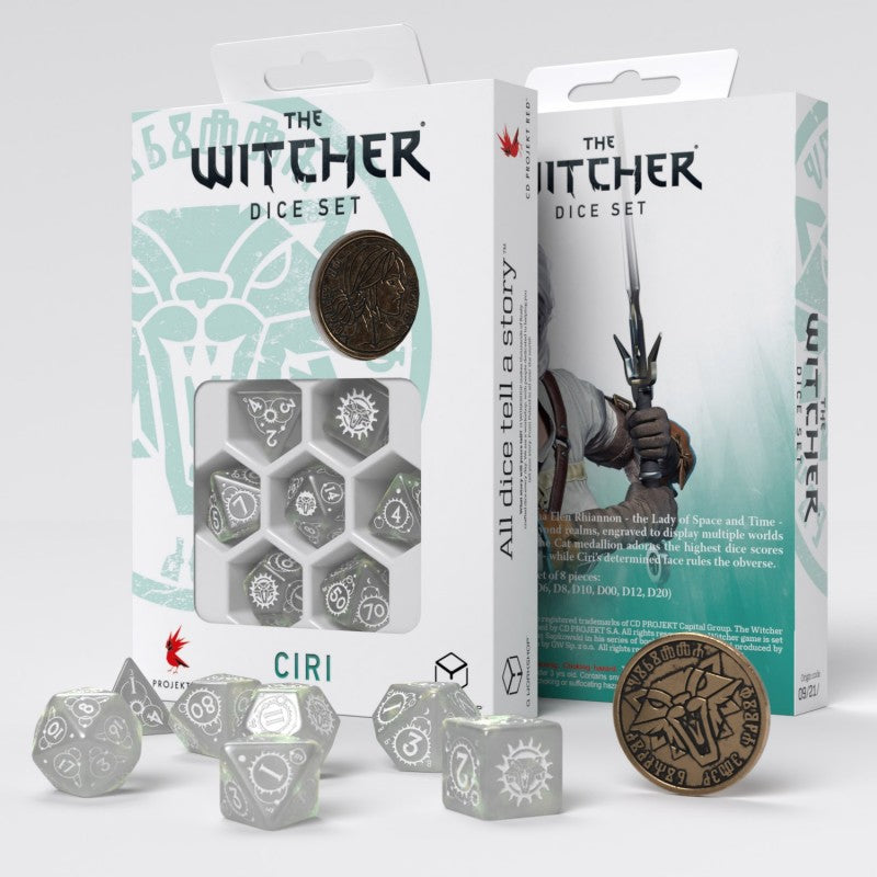 The Witcher Dice Sets - Ciri. The Lady of Space and Time