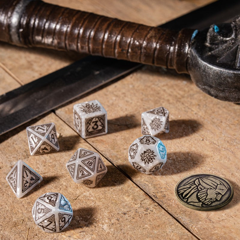 The Witcher Dice Set - Geralt. The White Wolf