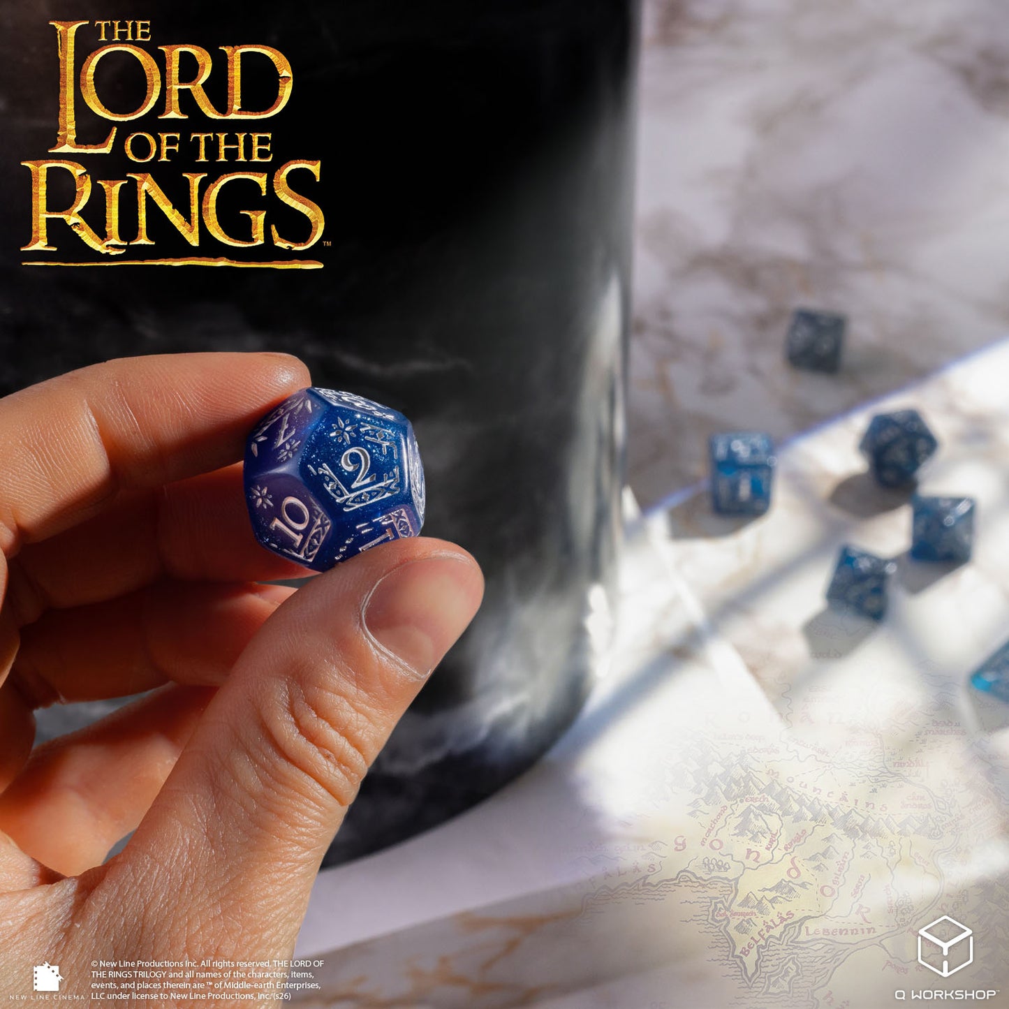 The Lord of the Rings: Gondor Dice Set (Preorder)