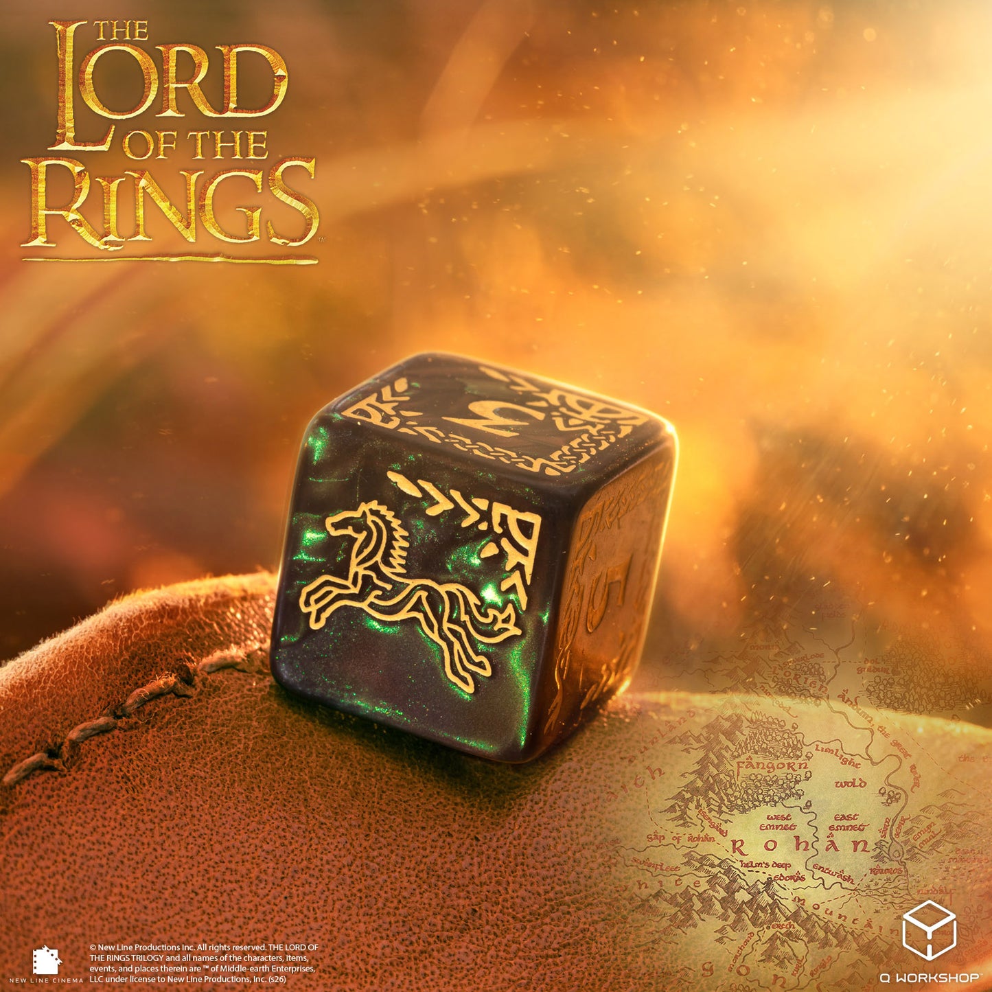 The Lord of the Rings: Rohan Dice Set (Preorder)