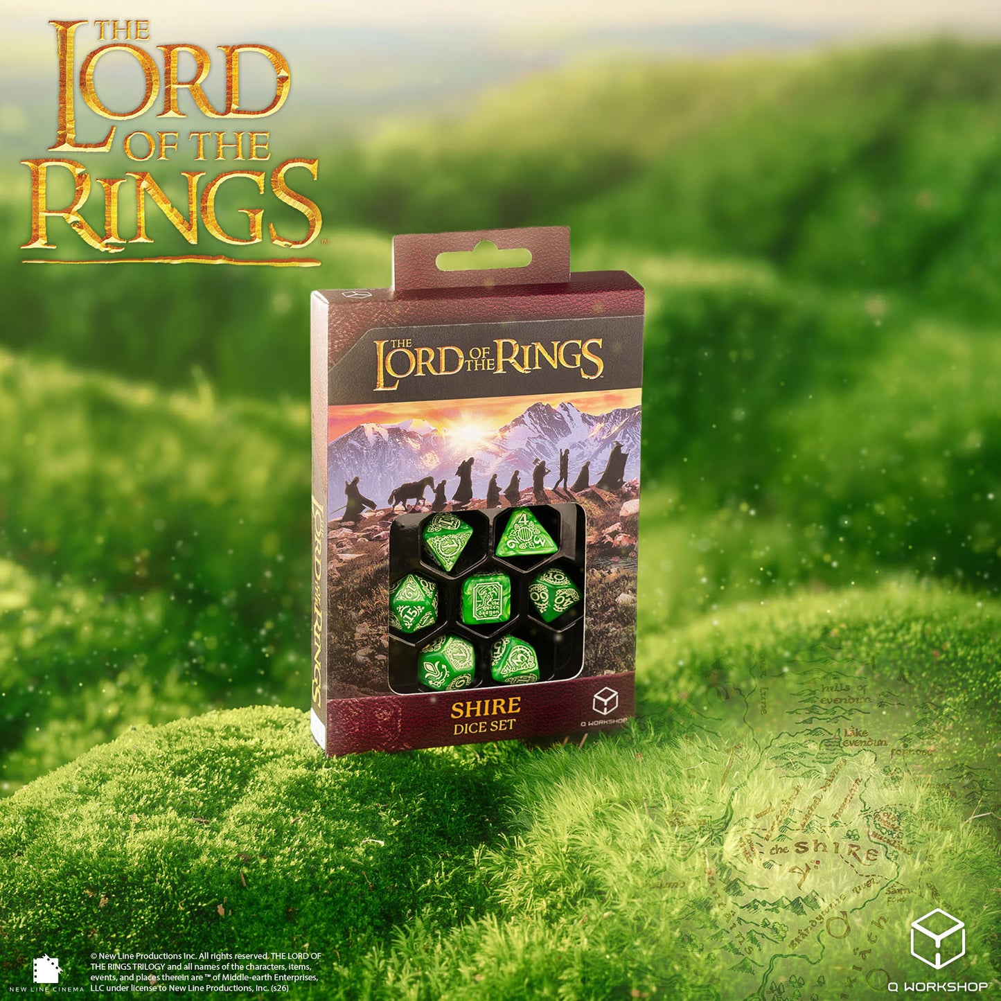 The Lord of the Rings: Shire Dice Set (Preorder)