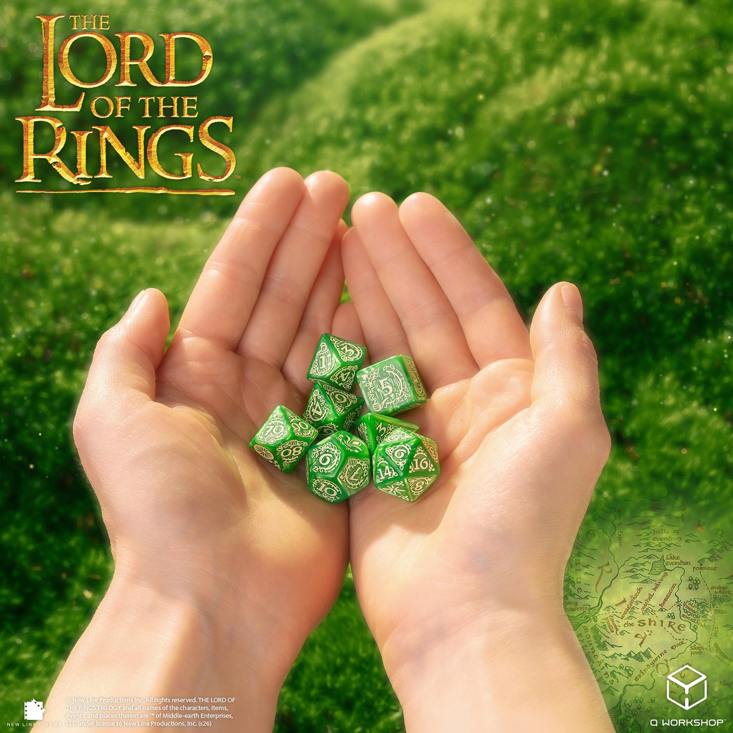 The Lord of the Rings: Shire Dice Set (Preorder)