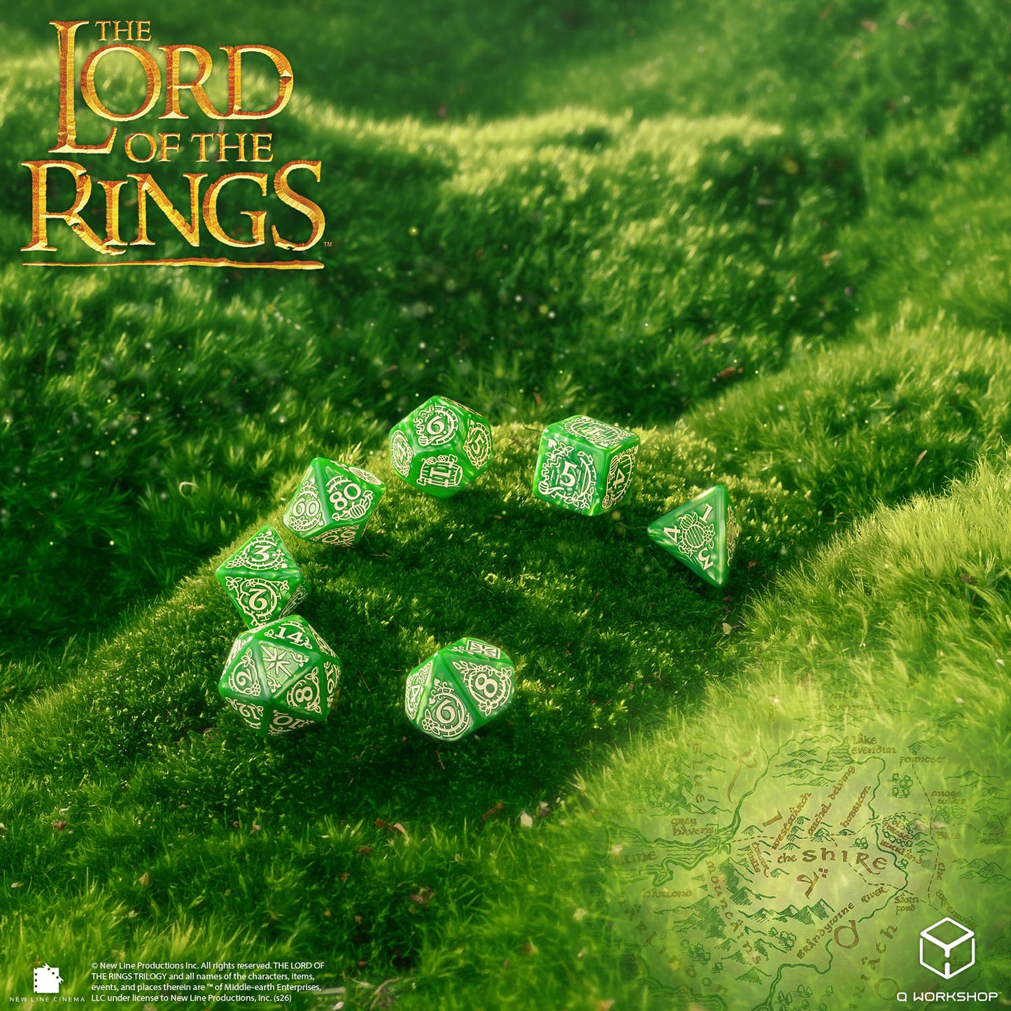 The Lord of the Rings: Shire Dice Set (Preorder)