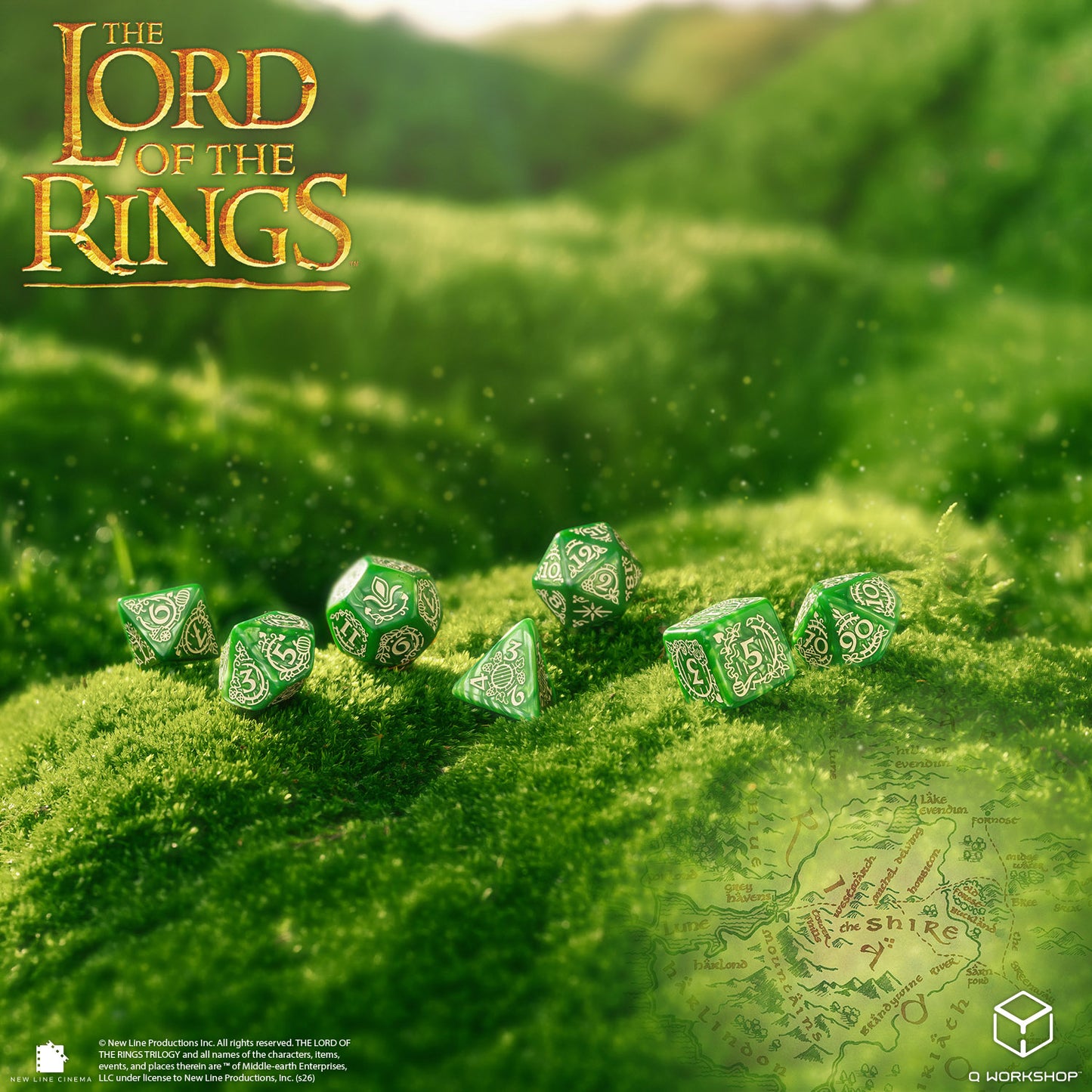 The Lord of the Rings: Shire Dice Set (Preorder)