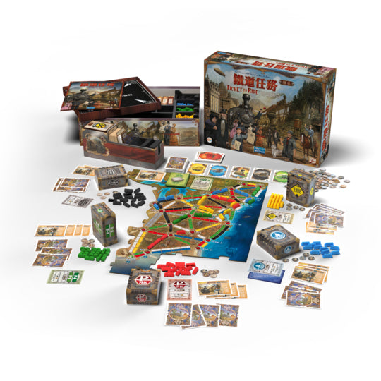 Ticket to Ride Legacy: Legends of the West 鐵道任務傳承:西部傳奇