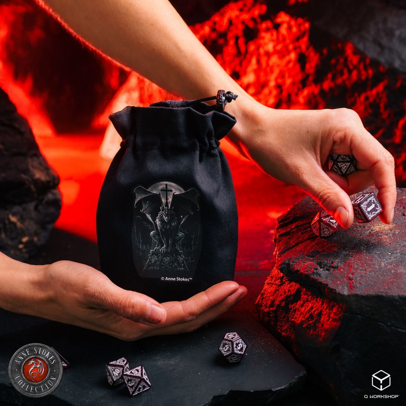 Anne Stokes Dice Pouch: Gargoyle (Preorder)