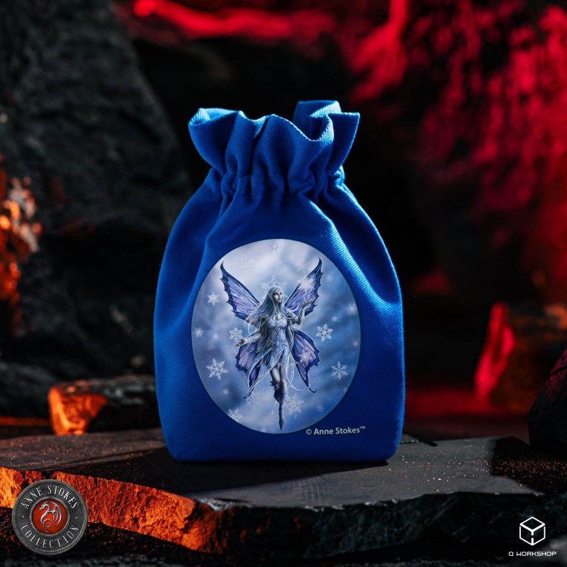 Anne Stokes Dice Pouch: Snow Fairy (Preorder)