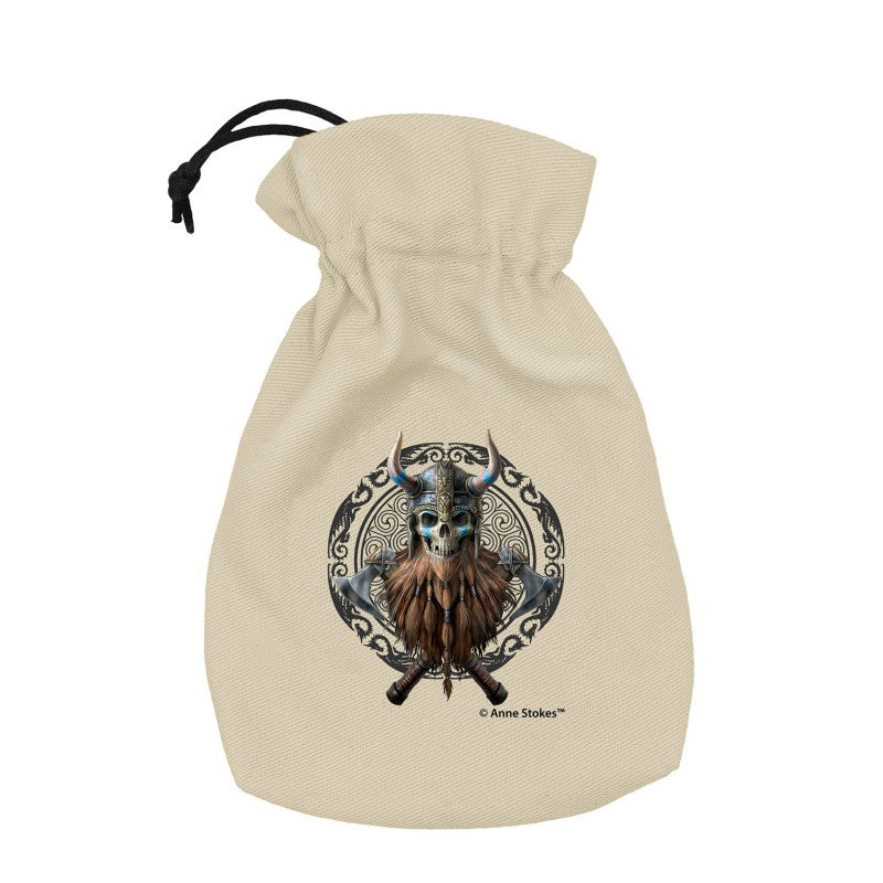 Anne Stokes Dice Pouch: Viking Skull (Preorder)