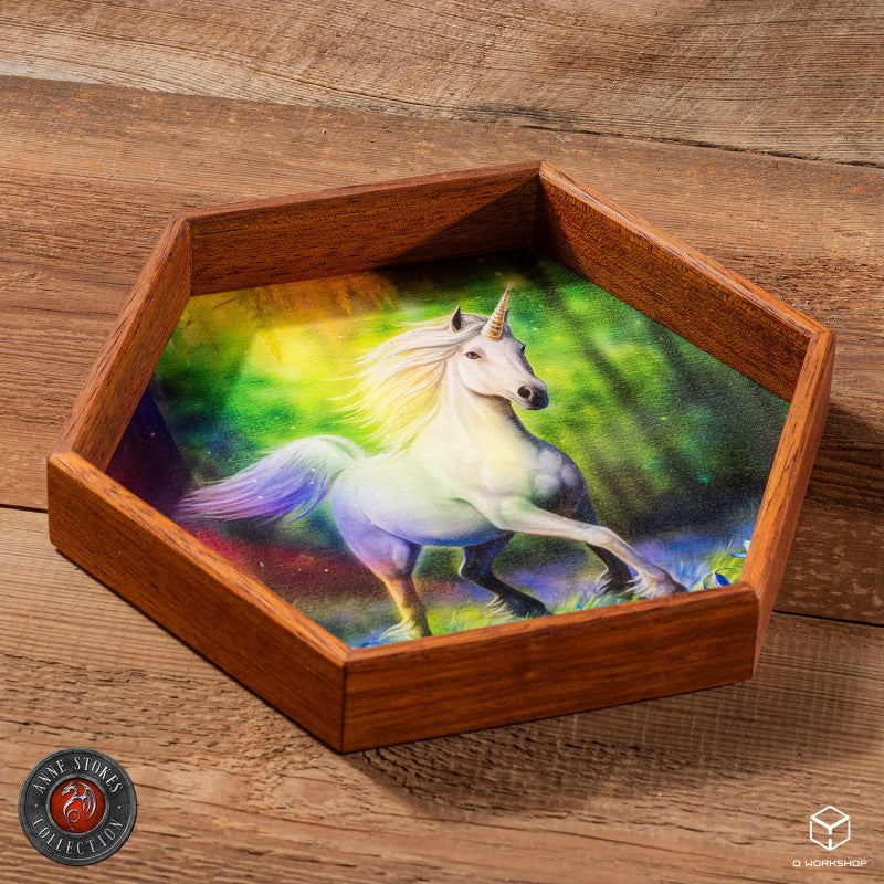 Anne Stokes Dice Tray: Chase The Rainbow (Preorder)