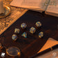 Call of Cthulhu 7th Edition - Blue-green & Gold Dice Set (Preorder)