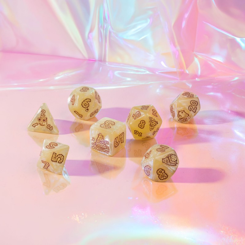 Capybara Dice Set: Sleepie (Preorder)