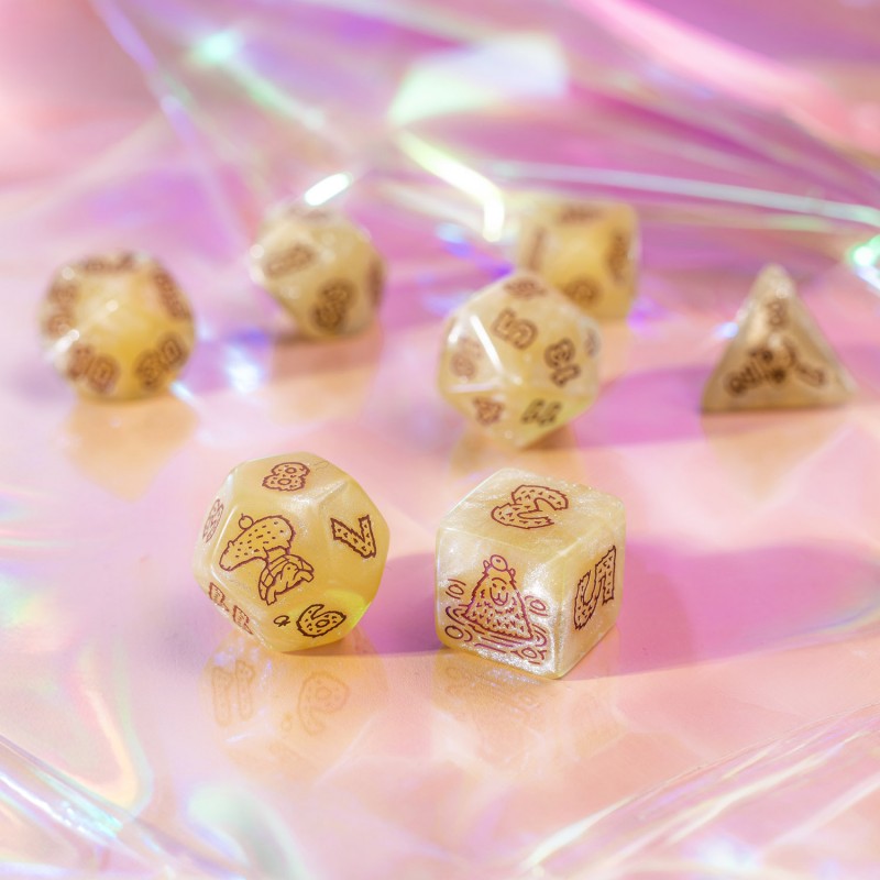 Capybara Dice Set: Sleepie (Preorder)