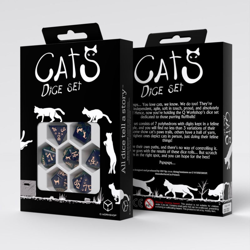CATS Dice Set: Mittens (Preorder)