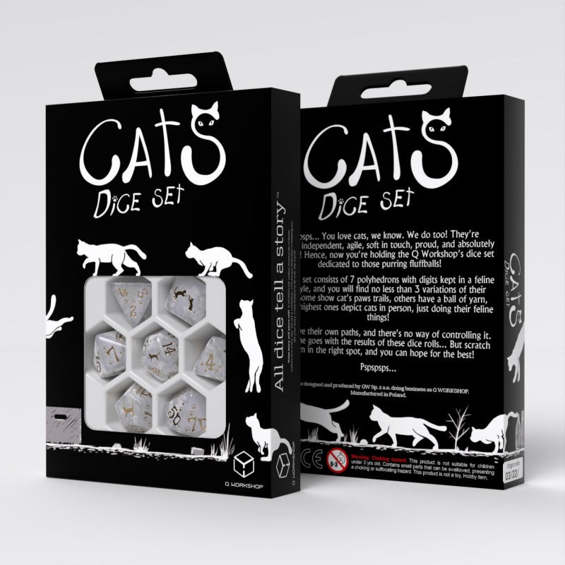 CATS Dice Set: Purrl (Preorder)