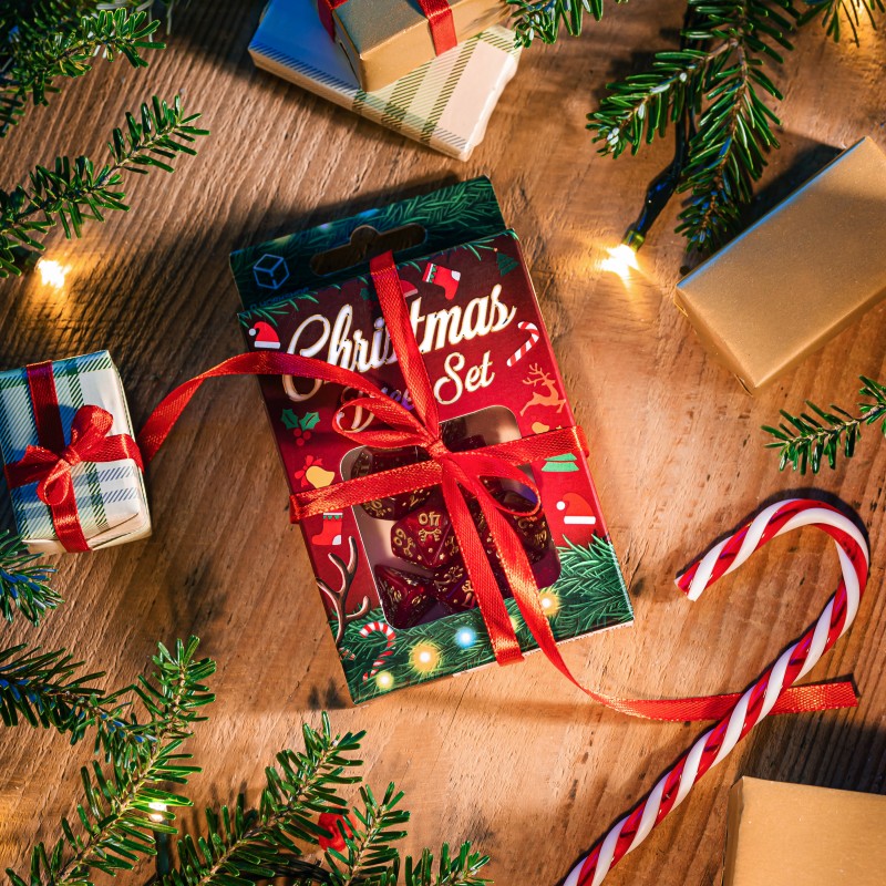 Christmas Dice Set (Preorder)