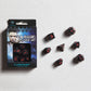 Classic RPG Black & red Dice Set (Preorder)