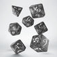 Classic RPG Smoky & white Dice Set (Preorder)