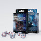 Classic RPG Translucent & blue-red Dice Set (Preorder)