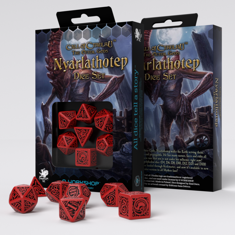 COC The Outer Gods Nyarlathotep Dice Set (Preorder)