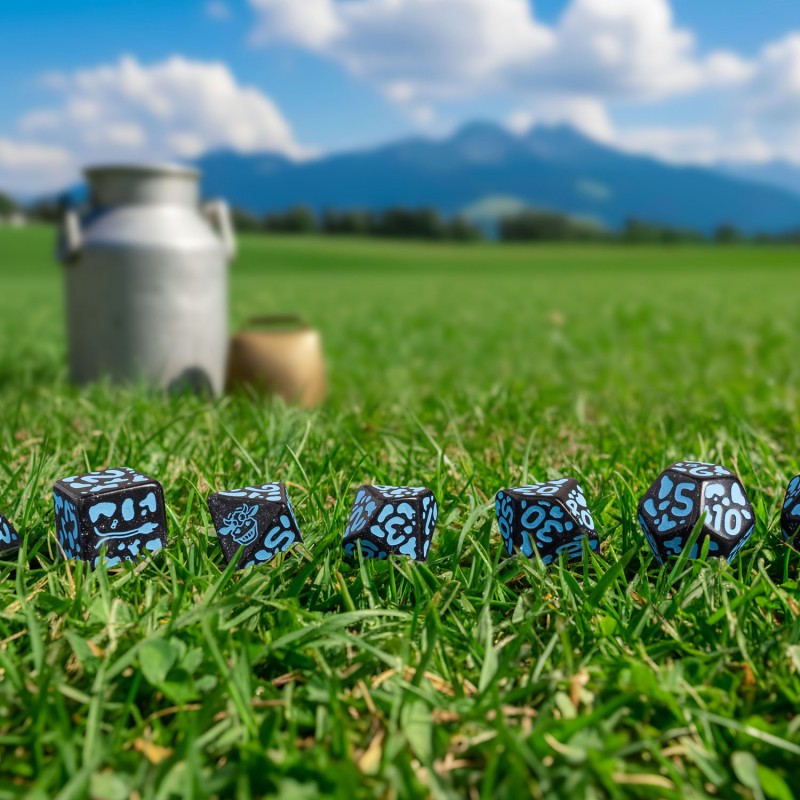 Cow Dice Set: MOOlissa (Preorder)