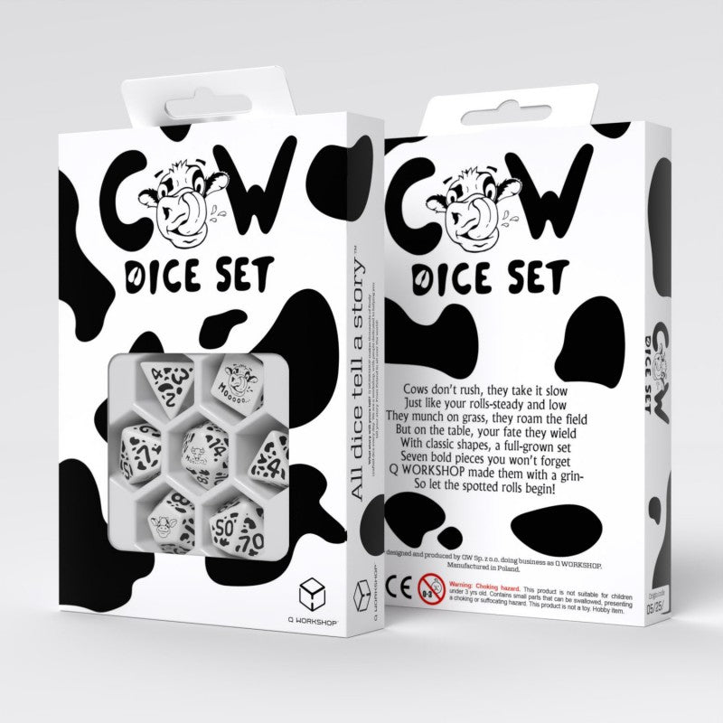 Cow Dice Set: MOOzilla (Preorder)