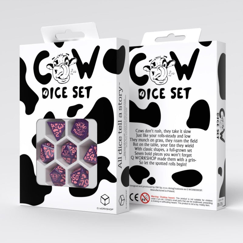Cow Dice Set: RaMOOna (Preorder)