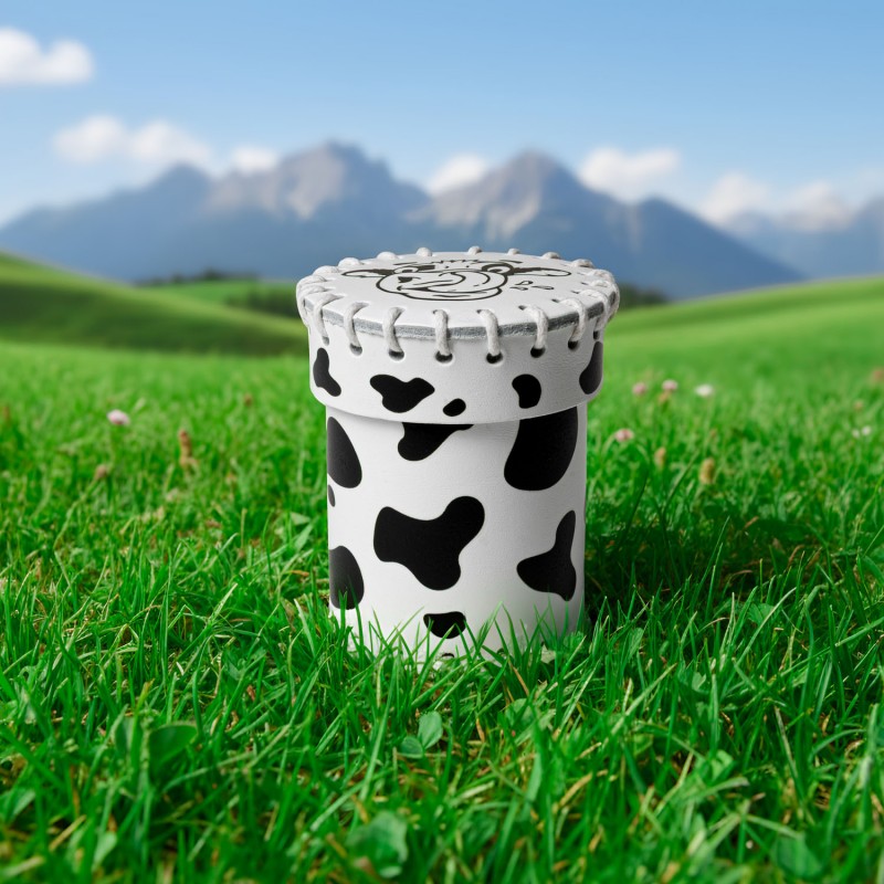 Cow Leather Dice Cup (Preorder)