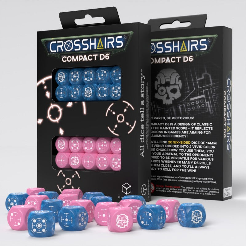 Crosshairs Compact D6: Blue&Pink (Preorder)