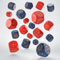 Crosshairs Compact D6: Cobalt&Red (Preorder)