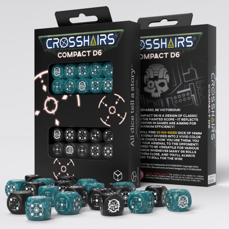Crosshairs Compact D6: Stormy&Black (Preorder)
