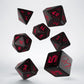 Cyberpunk Red Dice Set - Blood over Chrome (Preorder)