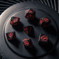 Cyberpunk Red Dice Set - Blood over Chrome (Preorder)