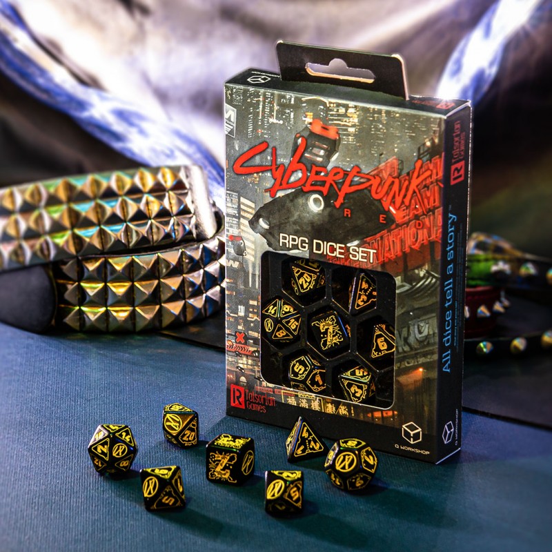 Cyberpunk Red Dice Set: Wet Work (Preorder)