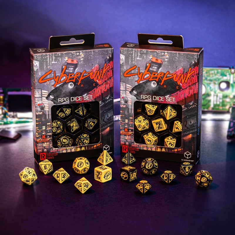 Cyberpunk Red Dice Set: Wet Work (Preorder)
