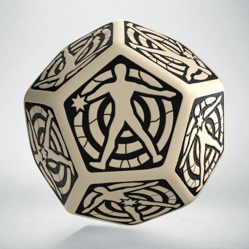 D12 Beige & black Hit Location die (Preorder)