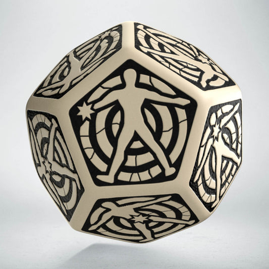 D12 Beige & black Hit Location die (Preorder)