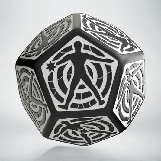 D12 Black & white Hit Location die (Preorder)