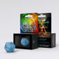 D20 Level Counter Blue & white Die (Preorder)