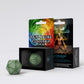 D20 Level Counter Green & white Die (Preorder)